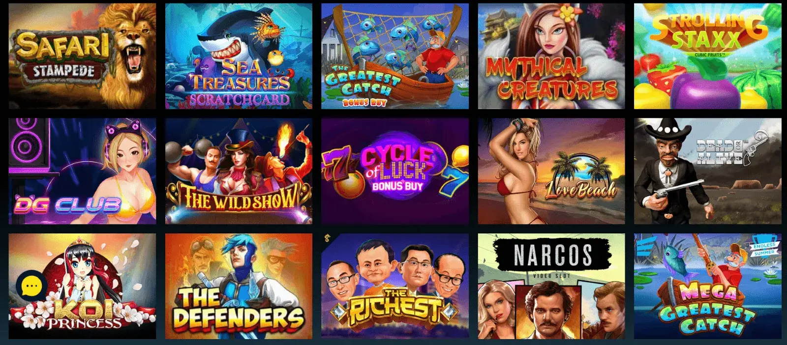 ​​​​Mastercard casino games